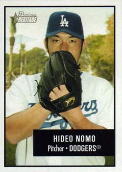 2003 Bowman Heritage #147 Hideo Nomo Front
