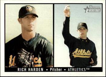 2003 Bowman Heritage #168 Rich Harden Front