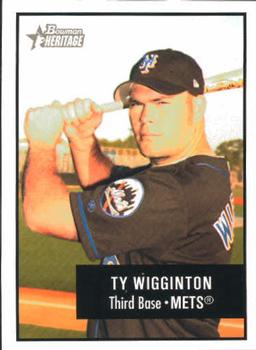 2003 Bowman Heritage #39 Ty Wigginton Front