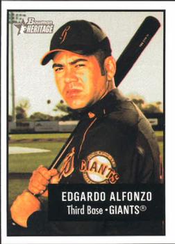 2003 Bowman Heritage #42 Edgardo Alfonzo Front