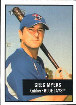 2003 Bowman Heritage #43 Greg Myers Front