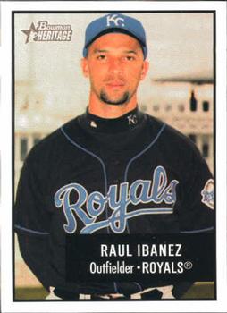 2003 Bowman Heritage #63 Raul Ibanez Front
