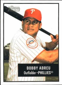 2003 Bowman Heritage #80 Bobby Abreu Front