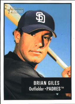 2003 Bowman Heritage #90 Brian Giles Front