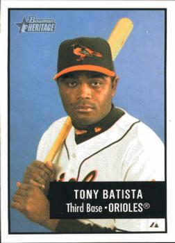 2003 Bowman Heritage #97 Tony Batista Front