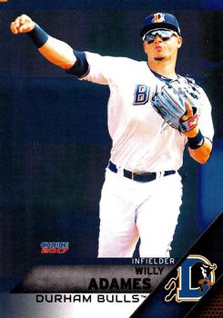 2017 Choice Durham Bulls #1 Willy Adames Front