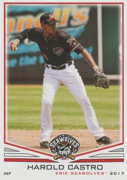 2017 Grandstand Erie SeaWolves #NNO Harold Castro Front