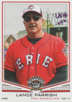 2017 Grandstand Erie SeaWolves #NNO Lance Parrish Front