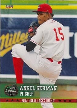 2017 Choice Great Lakes Loons #07 Angel German Front