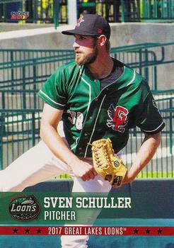 2017 Choice Great Lakes Loons #20 Sven Schueller Front