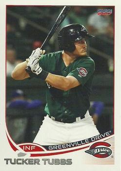 2017 Choice Greenville Drive #8 Tucker Tubbs Front