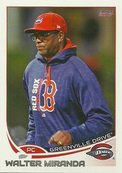 2017 Choice Greenville Drive #31 Walter Miranda Front