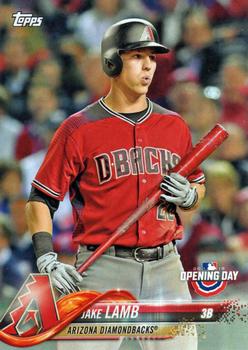 2018 Topps Opening Day #9 Jake Lamb Front