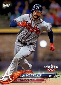 2018 Topps Opening Day #12 Nick Markakis Front