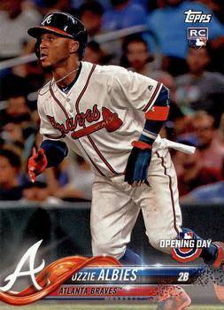 2018 Topps Opening Day #13 Ozzie Albies Front