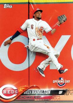 2018 Topps Opening Day #34 Billy Hamilton Front