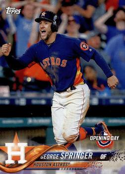 2018 Topps Opening Day #48 George Springer Front