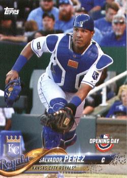 2018 Topps Opening Day #56 Salvador Perez Front