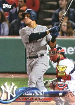 2018 Topps Opening Day #71 Aaron Judge Front