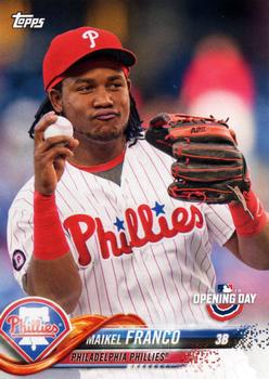 2018 Topps Opening Day #80 Maikel Franco Front
