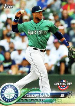 2018 Topps Opening Day #92 Robinson Cano Front