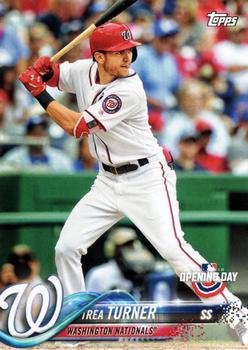 2018 Topps Opening Day #110 Trea Turner Front