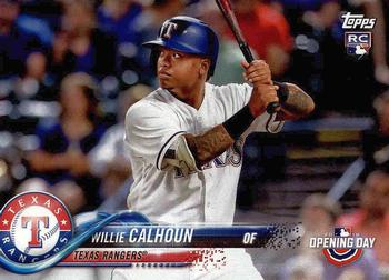 2018 Topps Opening Day #118 Willie Calhoun Front