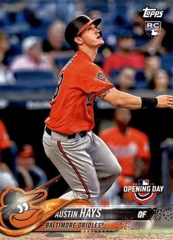 2018 Topps Opening Day #125 Austin Hays Front