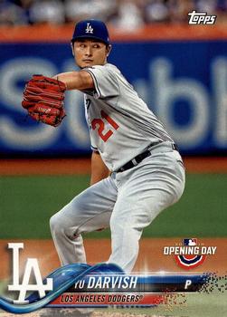 2018 Topps Opening Day #168 Yu Darvish Front