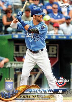 2018 Topps Opening Day #192 Whit Merrifield Front