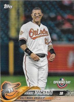 2018 Topps Opening Day #16 Manny Machado Front