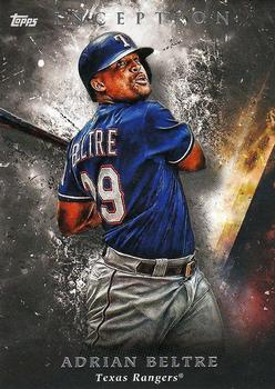 2018 Topps Inception #63 Adrian Beltre Front