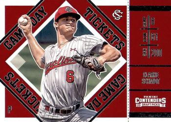 2017 Panini Contenders Draft Picks - Game Day Tickets #8 Clarke Schmidt Front