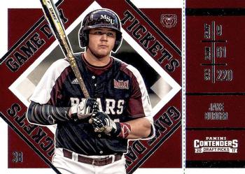 2017 Panini Contenders Draft Picks - Game Day Tickets #13 Jake Burger Front