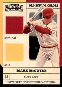 2017 Panini Contenders Draft Picks - Old School Colors #6 Mark McGwire Front