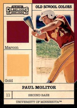 2017 Panini Contenders Draft Picks - Old School Colors #10 Paul Molitor Front