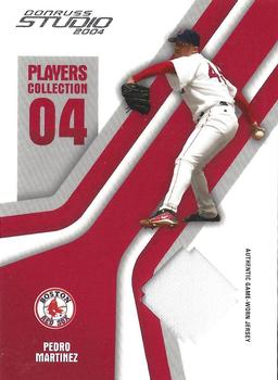 2004 Donruss Studio - Players Collection Jersey #PC-69 Pedro Martinez Front