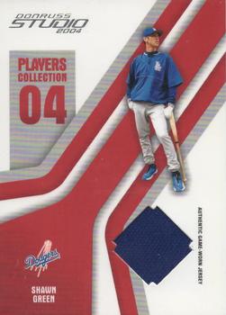 2004 Donruss Studio - Players Collection Jersey #PC-88 Shawn Green Front