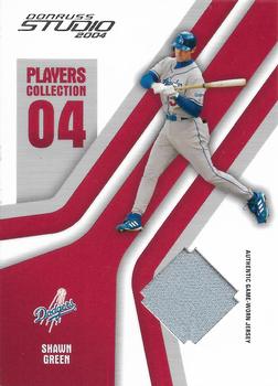 2004 Donruss Studio - Players Collection Jersey #PC-89 Shawn Green Front