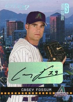 2004 Donruss Studio - Private Signings Silver #8 Casey Fossum Front