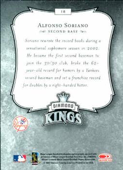 2003 Donruss #18 Alfonso Soriano Back