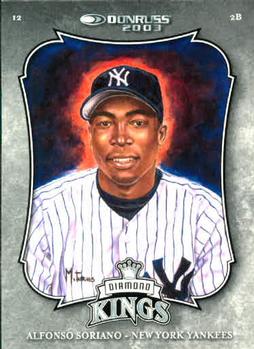 2003 Donruss #18 Alfonso Soriano Front