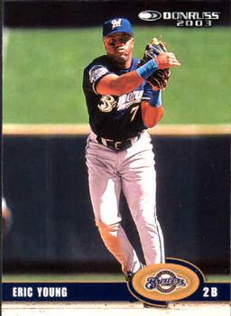 2003 Donruss #318 Eric Young Front
