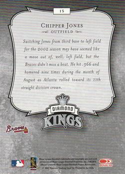 2003 Donruss #15 Chipper Jones Back
