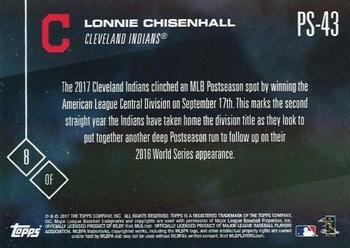 2017 Topps Now Postseason Cleveland Indians #PS-43 Lonnie Chisenhall Back