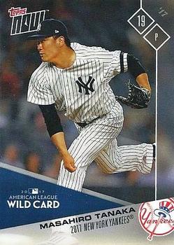 2017 Topps Now Postseason New York Yankees #PS-79 Masahiro Tanaka Front