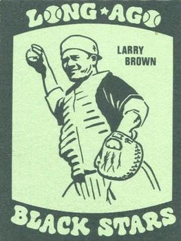 1978 Laughlin Long-Ago Black Stars #2 Larry Brown Front