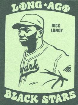 1978 Laughlin Long-Ago Black Stars #6 Dick Lundy Front