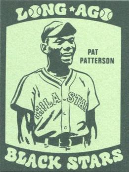 1978 Laughlin Long-Ago Black Stars #18 Pat Patterson Front