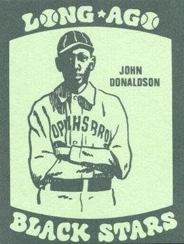 1978 Laughlin Long-Ago Black Stars #28 John Donaldson Front